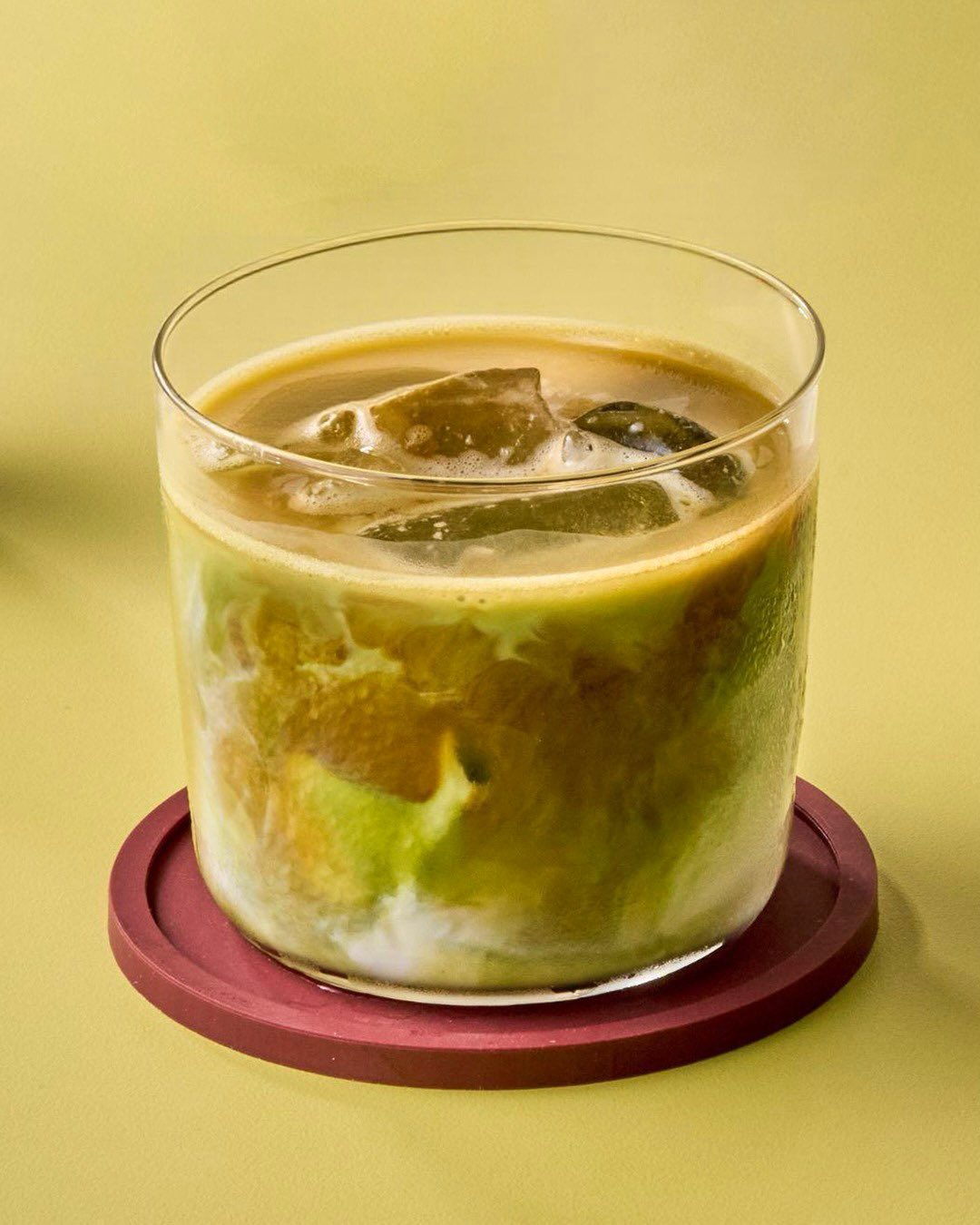 Dirty Matcha — espresso over matcha